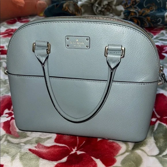 Kate Spade Carli Grove Street Handbag Blue - Picture 7 of 11